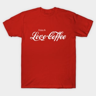 Enjoy & Love Coffee T-Shirt